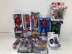10 X ASSORTMENT OF TOYS INCLUDING MARVEL SPIDERMAN - 16A.