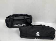 2 X MULTI BRANDED SPORTS BAGS INCLUDING ADIDAS AND HELLY HANSEN - LOCATION 41B.
