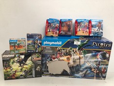 8 X ASSORTED PLAYMOBIL PACKS INCLUDING DINO RISE - LOCATION 26B.