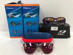 4 X GLASSES VARIOUS MODELS AND BRANDS INCLUDING JULBO J5431120 - LOCATION 6B.
