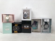 5 X WATCHES VARIOUS BRANDS INCLUDING CALYPSO - LOCATION 2B.