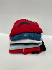 5 X SWEATSHIRTS VARIOUS BRANDS, SIZES AND MODELS INCLUDING RED JACKET CHAMPION BRAND SIZE M - LOCATION 37C.