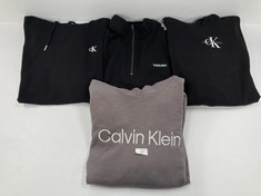 4 X SWEATSHIRTS VARIOUS BRANDS, SIZES AND MODELS INCLUDING CALVIN KLEIN BEIGE SWEATSHIRT SIZE L - LOCATION 30A.