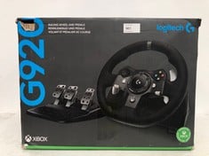 LOGITECH G920 STEERING WHEEL AND PEDALS FOR XBOX - LOCATION 3C.