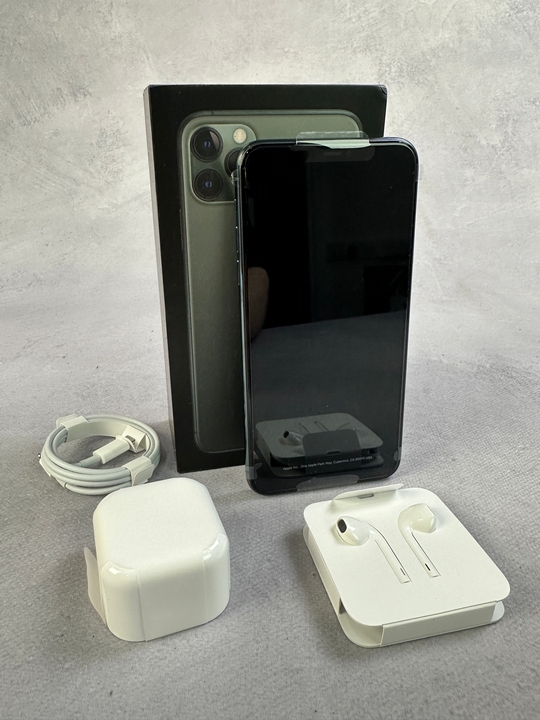 Apple iPhone 11 Pro Max 256Gb , Midnight Green: Model No A2218  [Jptn39382] (MPSE53476944) (VAT ONLY PAYABLE ON BUYERS PREMIUM)