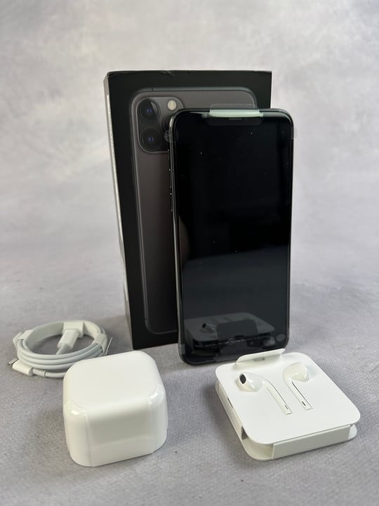 Apple iPhone 11 Pro Max 256Gb ,Space Grey: Model No A2218  [Jptn39398] (MPSE53476944) (VAT ONLY PAYABLE ON BUYERS PREMIUM)