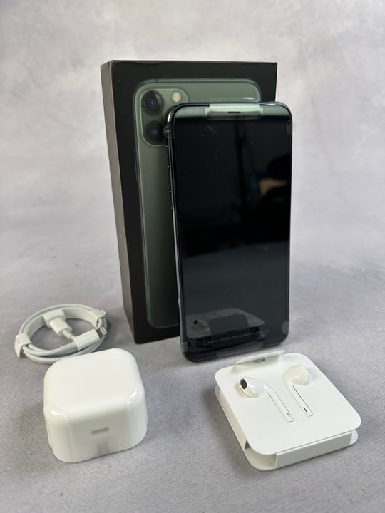 Apple iPhone 11 Pro Max 512Gb ,Midnight Green: Model No A2218 [Jptn39458] (MPSS02846038) (VAT ONLY PAYABLE ON BUYERS PREMIUM)