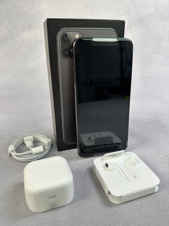 Apple iPhone 11 Pro Max  512Gb , Space Grey: Model No A2218   [Jptn39463] (MPSS02846038)(VAT ONLY PAYABLE ON BUYERS PREMIUM)