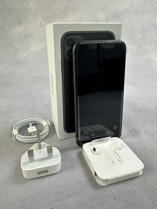 Apple iPhone 11 64Gb , Black: Model No A2221  [Jptn39471] (MPSS02846038)(VAT ONLY PAYABLE ON BUYERS PREMIUM)
