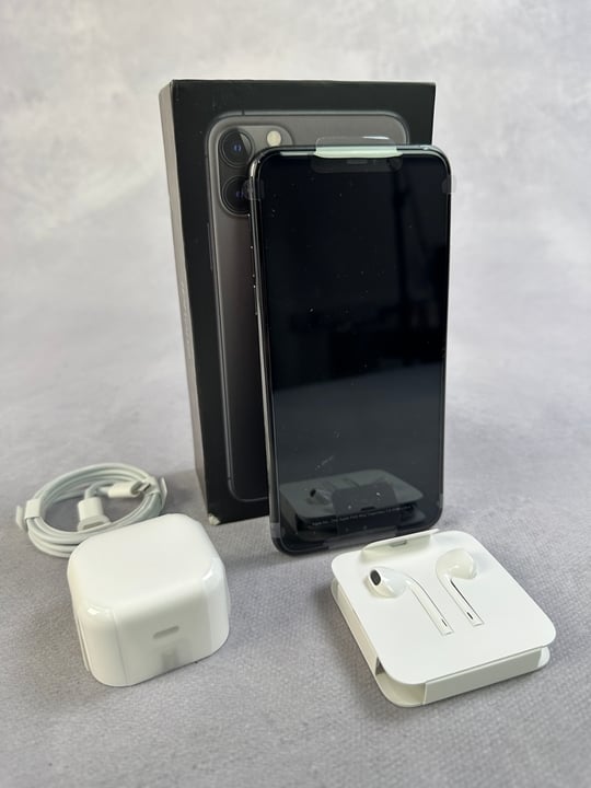Apple iPhone 11 Pro Max 256Gb ,Space Grey: Model No A2218   [Jptn39476] (MPSS02846038)(VAT ONLY PAYABLE ON BUYERS PREMIUM)