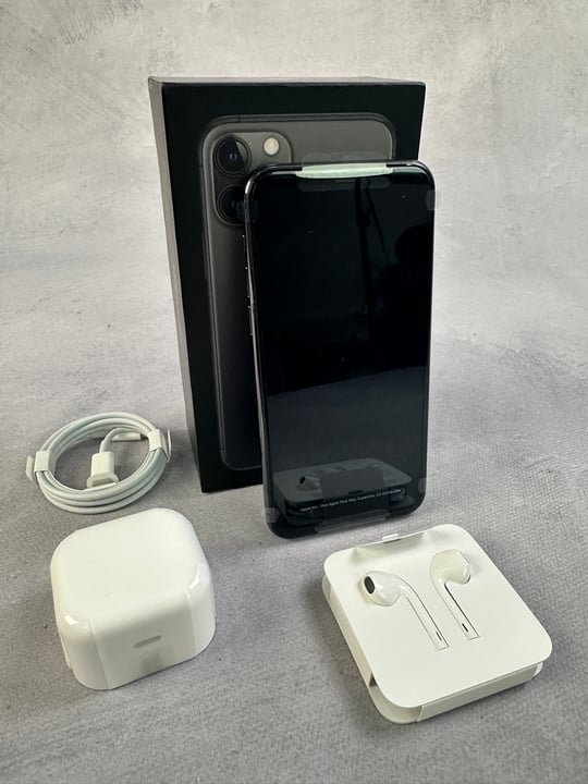 Apple iPhone 11 Pro 64Gb , Space Grey: Model No A2215  [Jptn39548] (MPSS02846040)(VAT ONLY PAYABLE ON BUYERS PREMIUM)