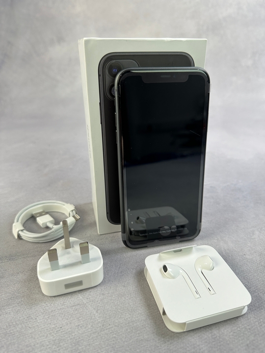 Apple Iphone 11 64Gb, Black: Model No A2221  [Jptn39452] (MPSS02846037) (VAT ONLY PAYABLE ON BUYERS PREMIUM)