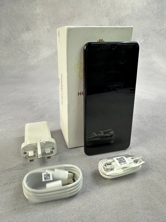 Huawei P30 Lite 128Gb , Midnight Black: Model No Mar-Lx1A   [Jptn39504] (MPSS02231632) (VAT ONLY PAYABLE ON BUYERS PREMIUM)