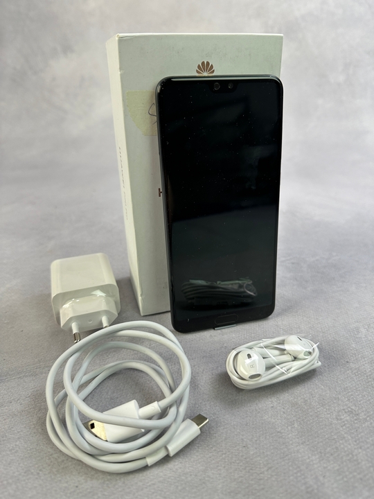 Huawei P20 Pro  128Gb , Black: Model No Clt-L29   [Jptn39510] (MPSS02231632) (VAT ONLY PAYABLE ON BUYERS PREMIUM)