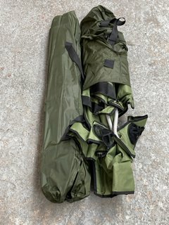 2 X HOMECALL TENTS IN GREEN: LOCATION - E8