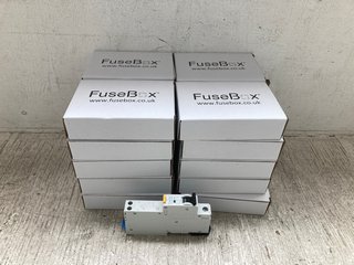 QTY OF FUSEBOX RCBO B6A 30MA TYPE A RCBO 6KA: LOCATION - J8