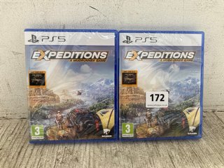 2 X PS5 EXPEDITIONS A MUD RUNNER GAME: LOCATION - J9