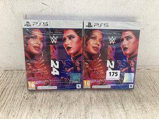 2 X PS5 2K24 WWE GAME DELUXE EDITION: LOCATION - J9