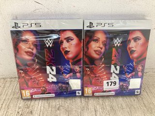 2 X PS5 2K24 WWE GAME DELUXE EDITION: LOCATION - J9