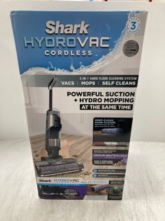 SHARK HYDROVAC CORDLESS 3 IN 1 VACUUM/MOP/HARD FLOOR CLEANER: LOCATION - J22