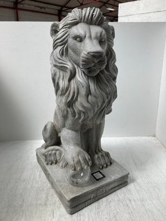 SOLAR LED LION SCULPTURE: LOCATION - J22