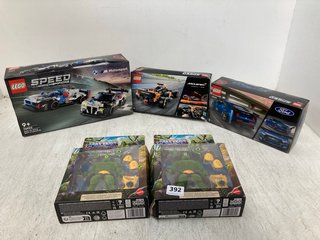 QTY OF ASSORTED TOYS TO INCLUDE LEGO SPEED CHAMPIONS 76919 MCLAREN FORMULA 1 CAR: LOCATION - I16