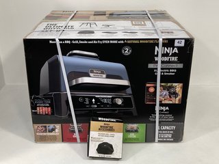 NINJA WOODFIRE PRO CONNECT XL ELECTRIC BBQ GRILL & SMOKER MODEL: OG901UK - RRP £399: LOCATION - FRONT BOOTH