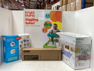 4 X BABY ITEMS TO INCLUDE BRIGHT STARTS GIGGLING SAFARI: LOCATION - I13