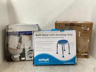 3 X HEALTH ITEMS TO INCLUDE AIDAPT BATH STOOL WITH ROTATING SEAT: LOCATION - I5