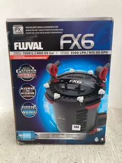 FLUVAL FX6 1500L HIGH PERFORMANCE EXTERNAL FILTER - RRP £305: LOCATION - I3