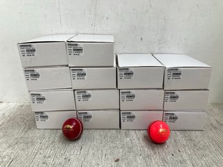 84 X NEWBERY CRICKET BALLS IN RED: LOCATION - I2