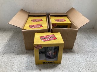 2 X BOXES OF 3 X ONLY FOOLS & HORSES ' DAVE'S TANKARD ' BEER GLASSES: LOCATION - J3