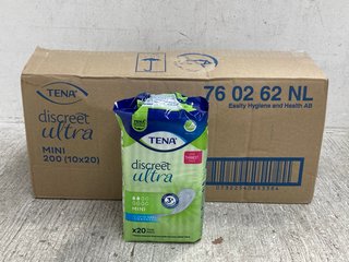 200 X TENA DISCREET ULTRA THIN PADS: LOCATION - I1