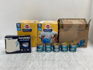 4 X ASSORTED ITEMS TO INCLUDE BOX OF PEDIGREE DENTASTIX - BBE 01/08/2025: LOCATION - H2