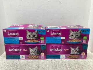 QTY OF WHISKAS CAT FOOD IN JELLY - BBE: 01/03/2026: LOCATION - H9