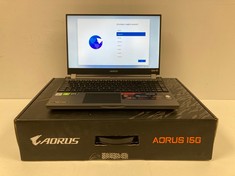 AORUS 15G XC 512 GB LAPTOP IN BLACK (WITH BOX AND CHARGER). I7-10875H, 16 GB RAM, , NVIDIA GEFORCE RTX 2070 WITH MAX-Q DESIGN [JPTZ5906].