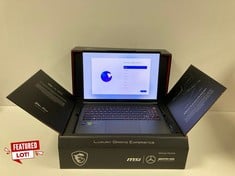 MSI STEALTH 16 MERCEDESAMG 1 TB LAPTOP (ORIGINAL RRP - €2169.95) IN BLACK: MODEL NO A13VG-248-XES (WITH CUSTOM MSI MERCEDES CASE, CHARGER, MOUSE, USB...). I9-13900H, 32 GB RAM, , NVIDIA GEFORCE RTX 4