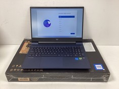 LAPTOP HP VICTUS 16-D0031NS 512GB SSD (ORIGINAL RRP - 860,88 €) IN BLUE. (WITH BOX - WITHOUT CHARGER, QWERTY KEYBOARD. CONTAINS THE Ñ). I5-11400H @ 2.70 GHZ, 16GB RAM, 15.6" SCREEN, INTEGRATED [JPTZ5