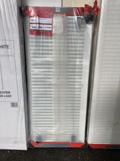 KRAD SINGLE COMPACT RADIATOR 1400 X 600MM - RRP £245: LOCATION - A5