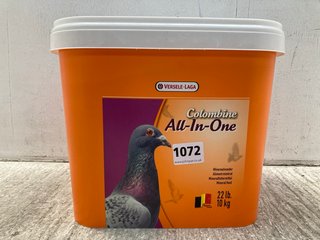 10KG TUB OF COLOMBINE ALL-IN-ONE MINERAL FEED FOR PIGEONS BBE: 26/03/2026: LOCATION - C 3