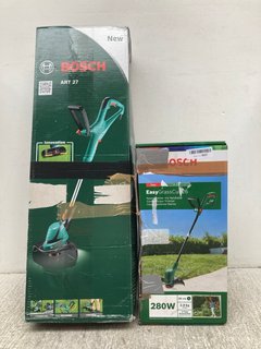 BOSCH EASY GRASS CUT-26 GRASS TRIMMER(280W) TO INCLUDE BOSCH ART-27 CORDED GRASS TRIMMER: LOCATION - D 5