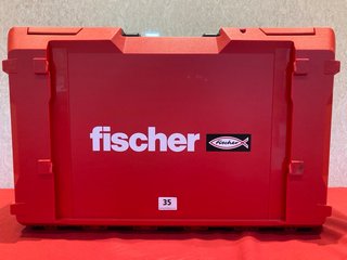 FISCHER GAS ACTUATED FASTENING TOOL SET - MODEL FGW-90F - RRP £379.99: LOCATION - BOOTH