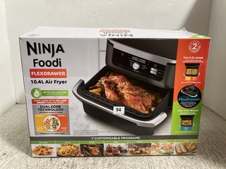 NINJA FOODI FLEXDRAWER 10.4 LITRE AIR FRYER - MODEL: AF500UK: LOCATION - WA1