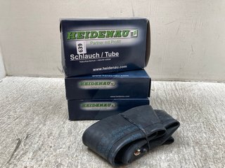 3 X HEIDENAU MOTORCYCLE NATURAL RUBBER TUBES - MODEL 61020318: LOCATION - B7