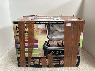 NINJA WOODFIRE PRO XL ELECTRIC BBQ GRILL & SMOKER WITH SMART COOK SYSTEM - MODEL: OG850UK: LOCATION - WA2