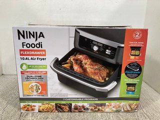 NINJA FOODI FLEXDRAWER 10.4 LITRE AIR FRYER - MODEL: AF500UK: LOCATION - WA3