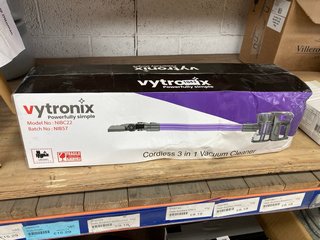 VYTRONIX CORDLESS 3-IN-1 VACUUM CLEANER - MODEL: NIBC22: LOCATION - BR2
