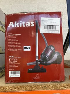 AKITAS DELUXE VACUUM CLEANER - MODEL NO: C6: LOCATION - BR4