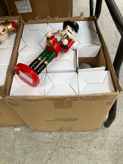 QTY OF CHRISTMAS NUTCRACKER ORNAMENTS: LOCATION - BT3