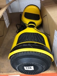 (COLLECTION ONLY) YELLOW/BLACK HOVERBOARD: LOCATION - AR2